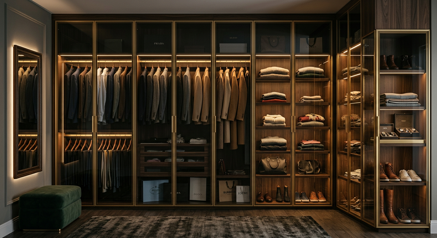 Luxury Wardrobes by Riyan Interior